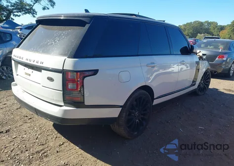 2016 Land Rover Range Rover 3.0L V6 Supercharged z USA, uszkodzony, nr VIN SALGR2PF5GA320034
